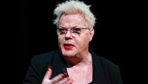 No, Eddie Izzard, we aren't going to take you seriously