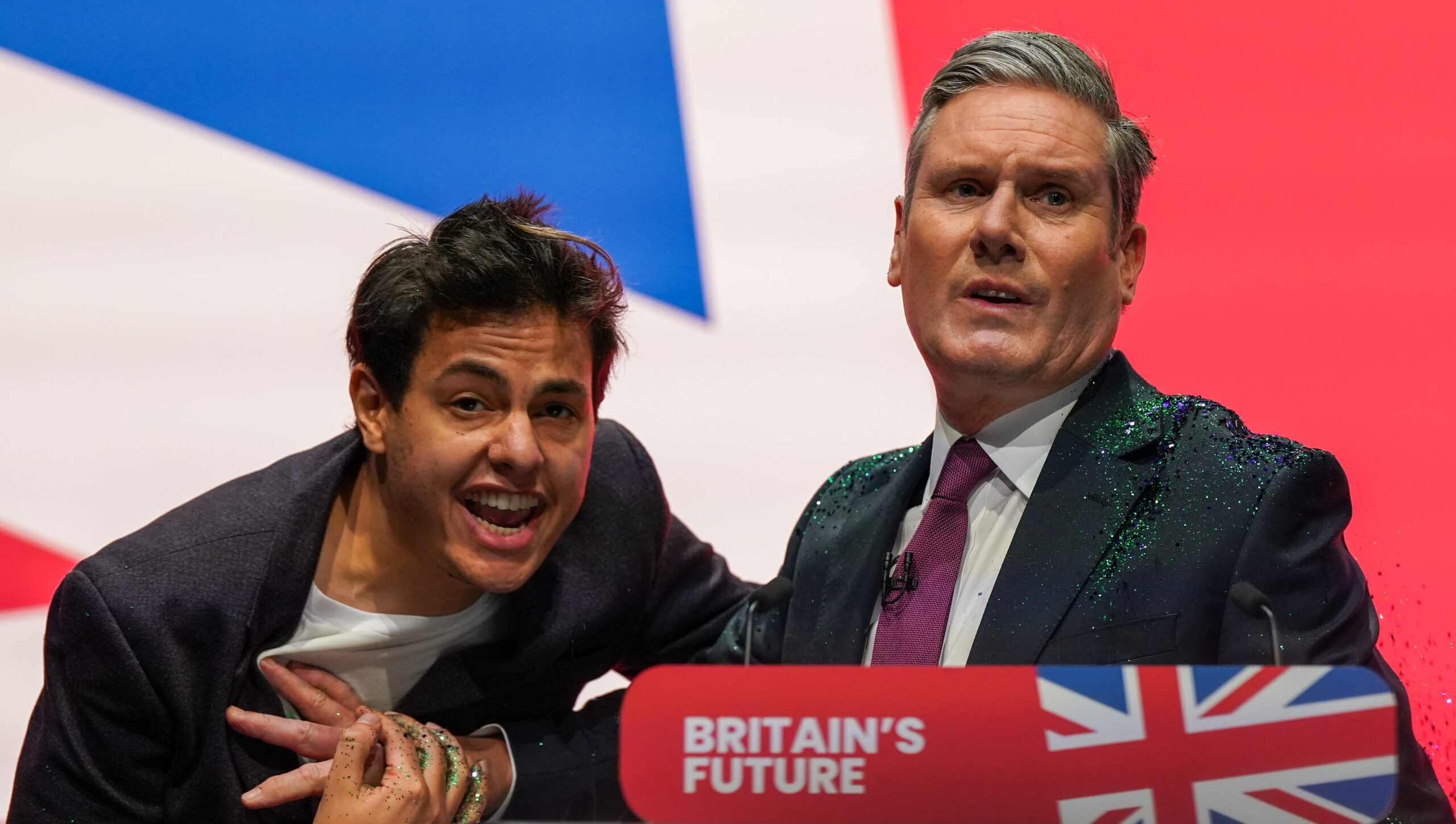 Yaz Ashmawi gets his five seconds of fame. Credit: Getty