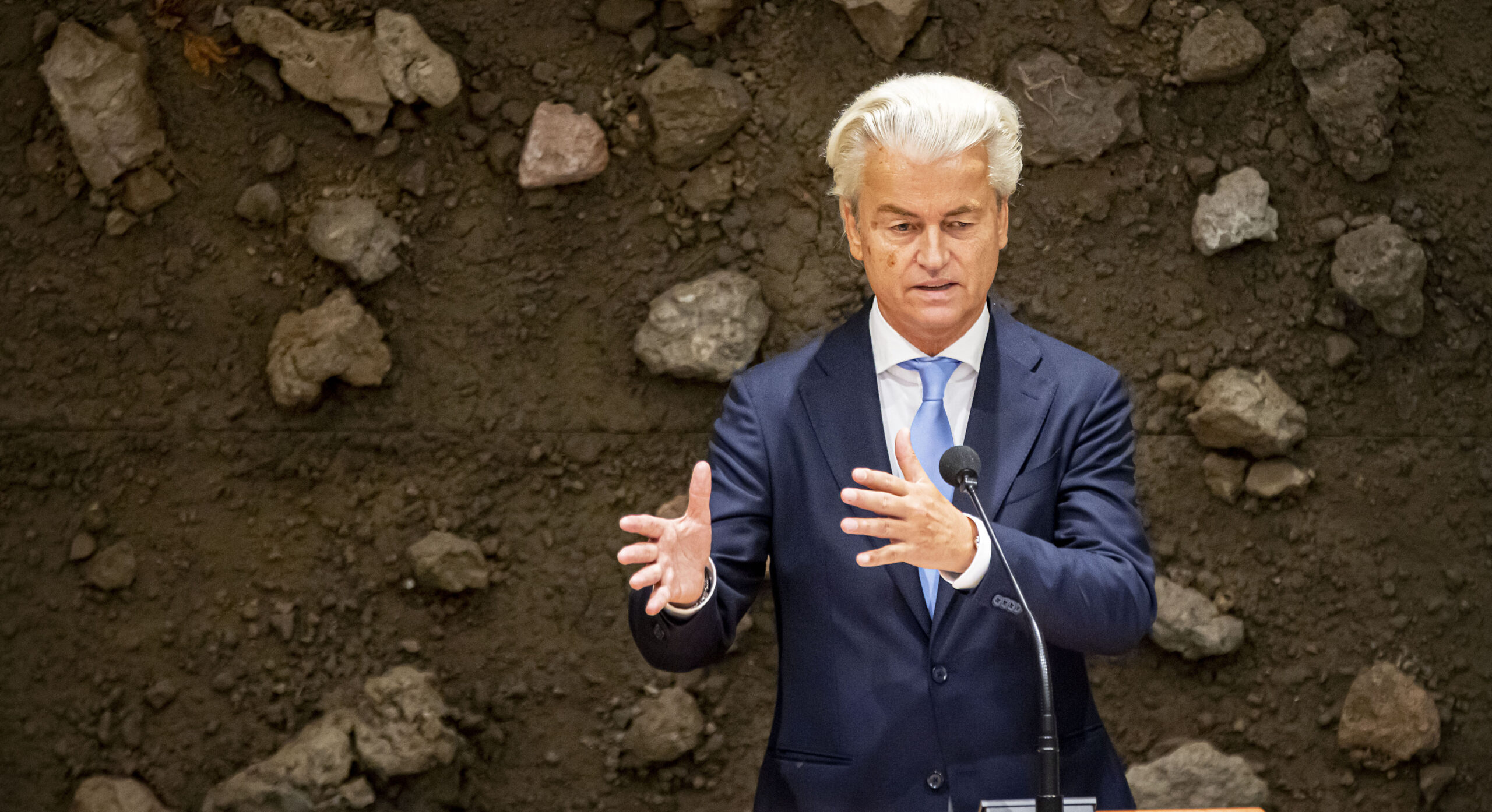 PVV leader Geert Wilders could be a kingmaker in the next election. Credit: Getty