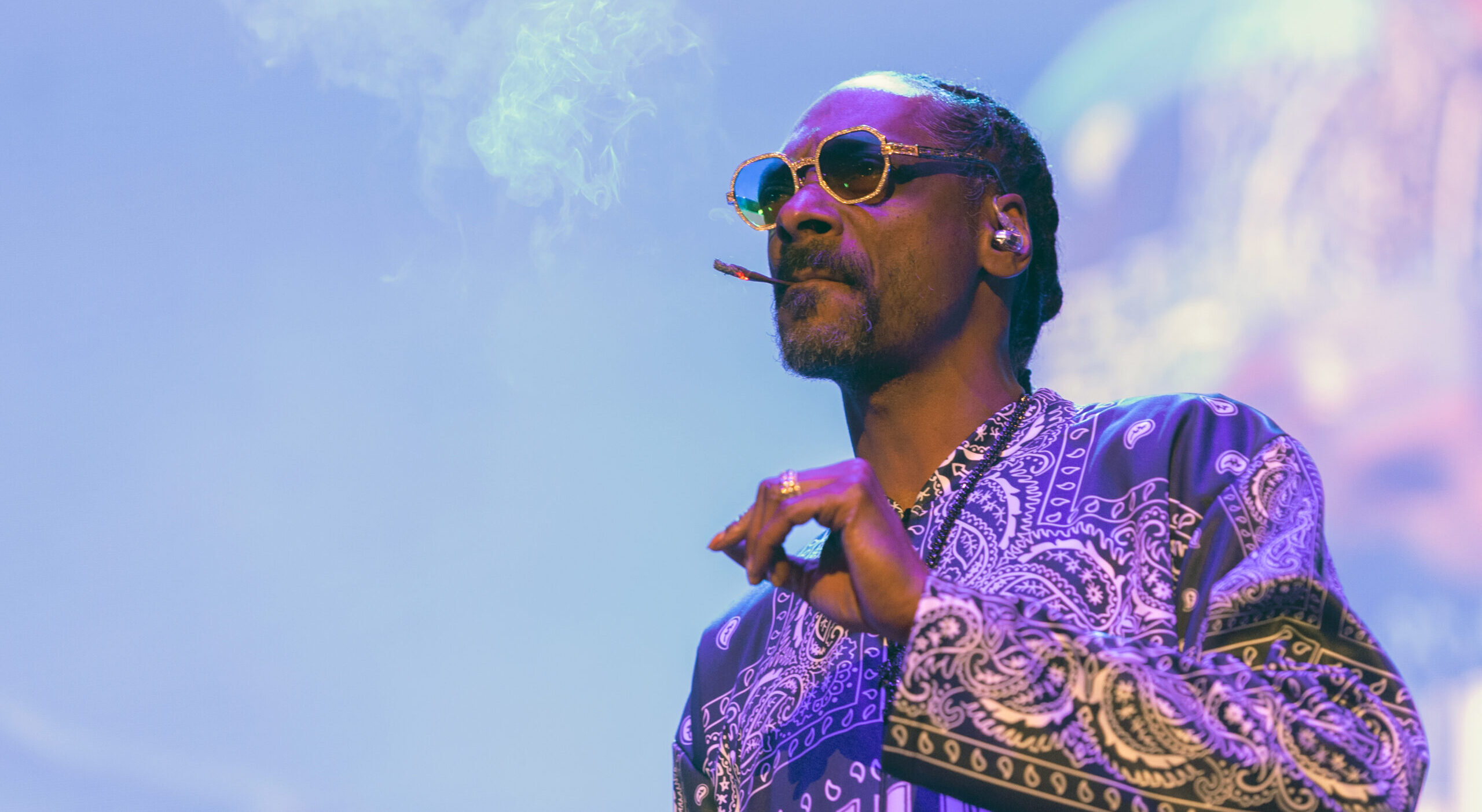 Snoop Dogg performs in Glasgow earlier this year. Credit: Getty