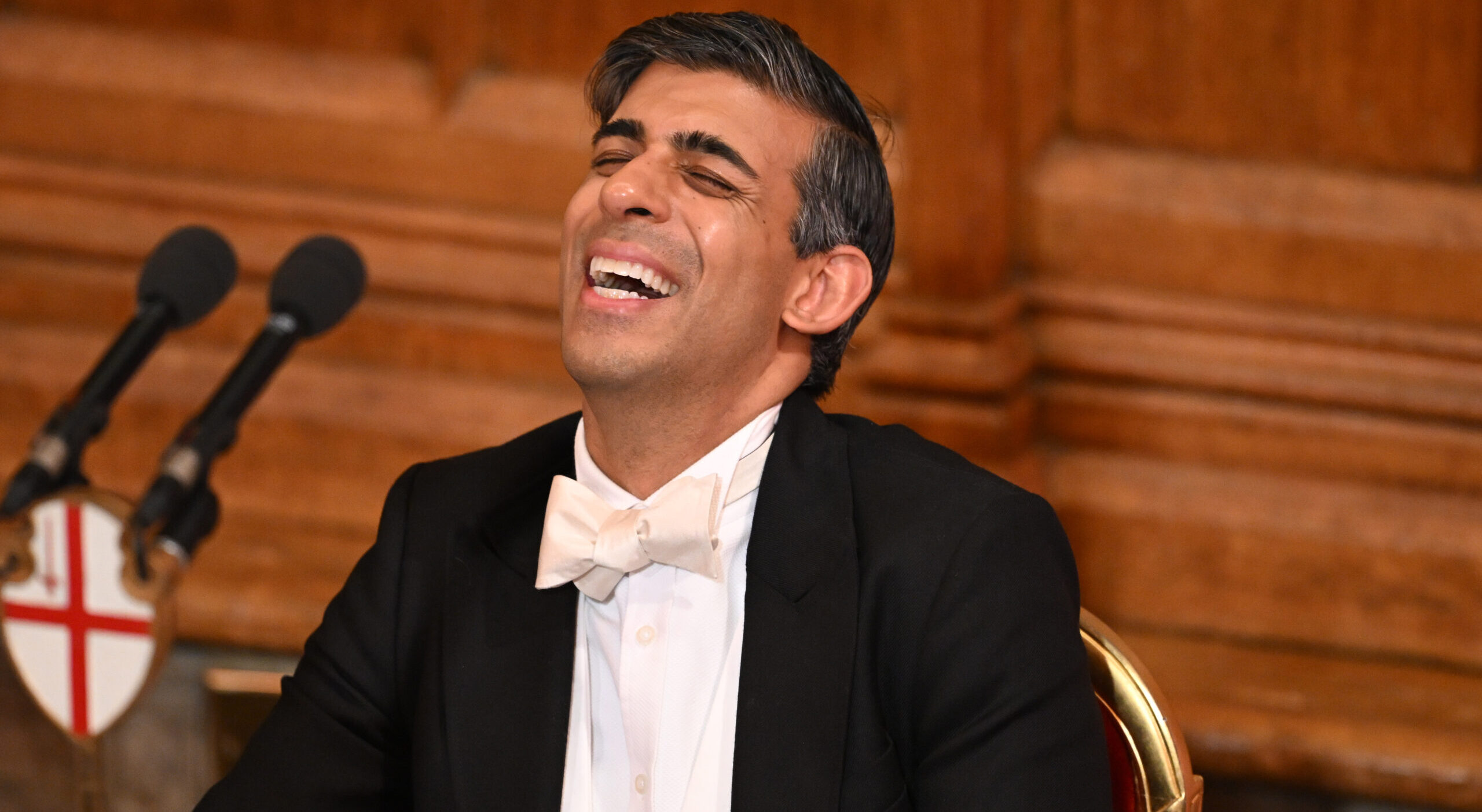 The Prime Minister has uncorked the champagne prematurely. Credit: Getty