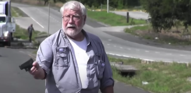 Footage of Kenneth Darlington from this week's shooting