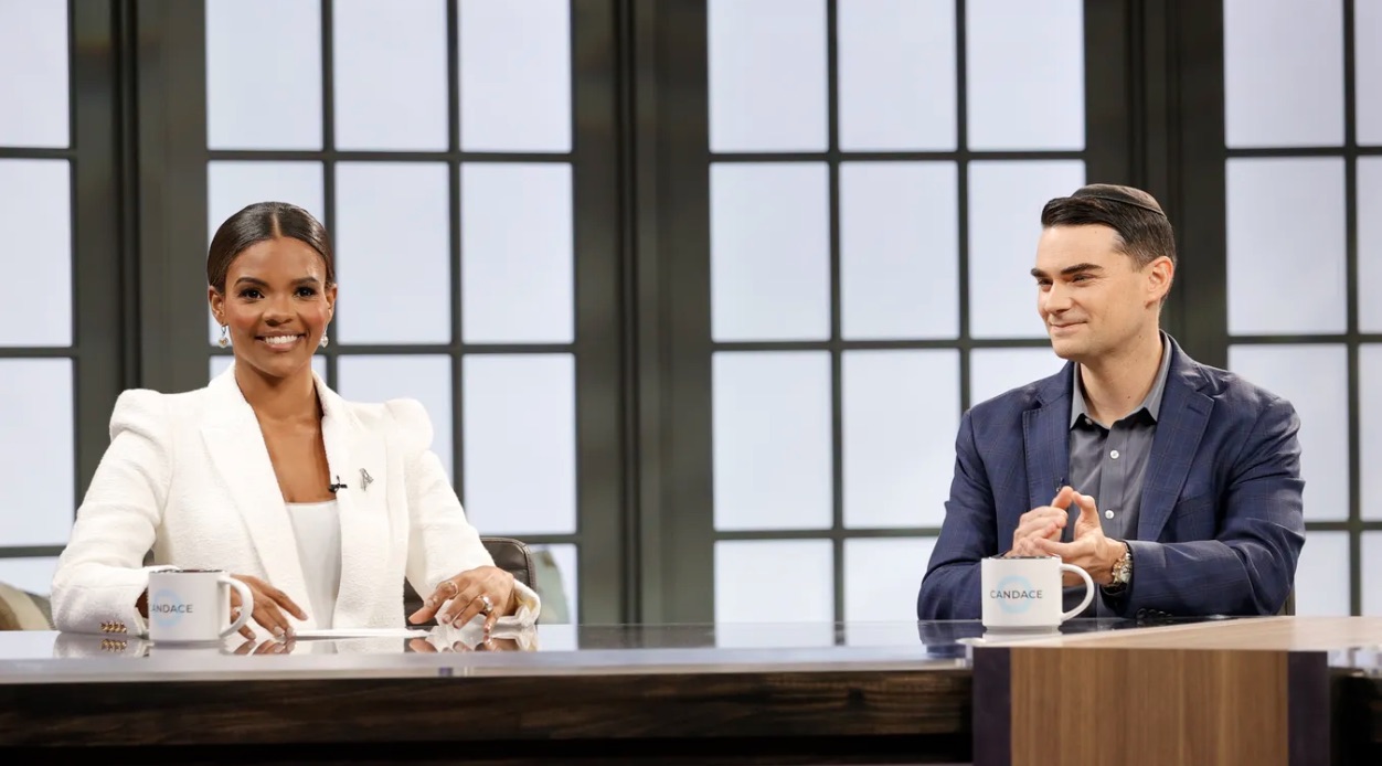 Candace Owens and Ben Shapiro in happier times