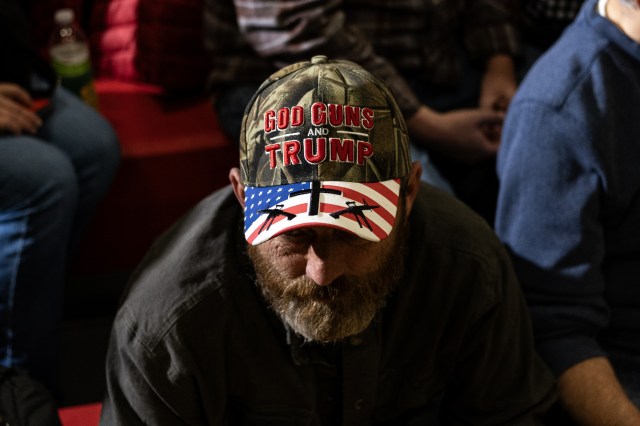 'Folks: Joe Biden has murdered Iowa.' Jim Vondruska/Getty Images