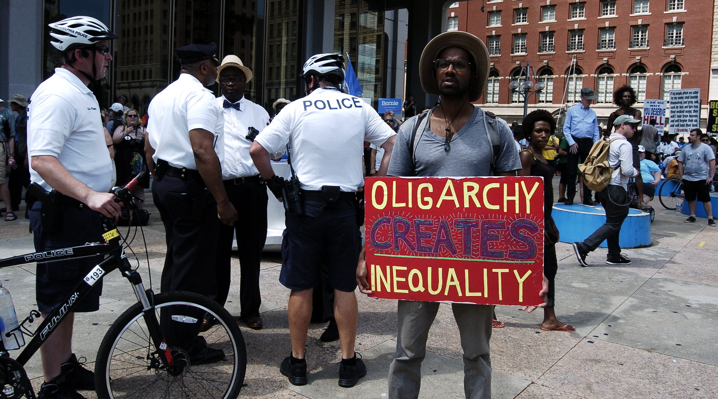 Are the Democrats still the party of working Americans? Credit: Getty