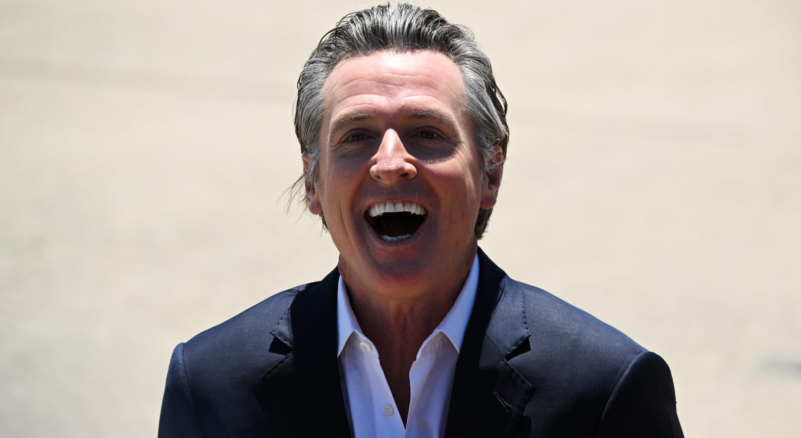 Gavin Newsom is no friend of the workers. Credit: Getty