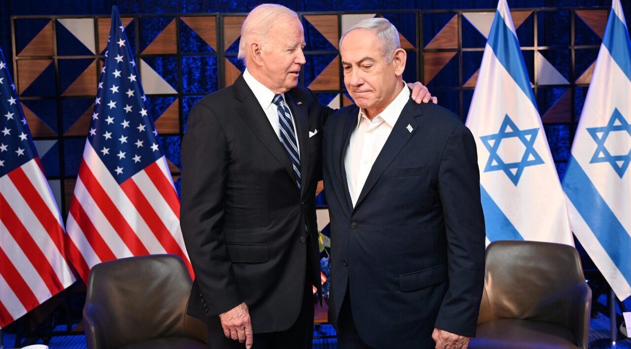 Is Bibi having doubts about his relationship with Washington? Credit: Getty
