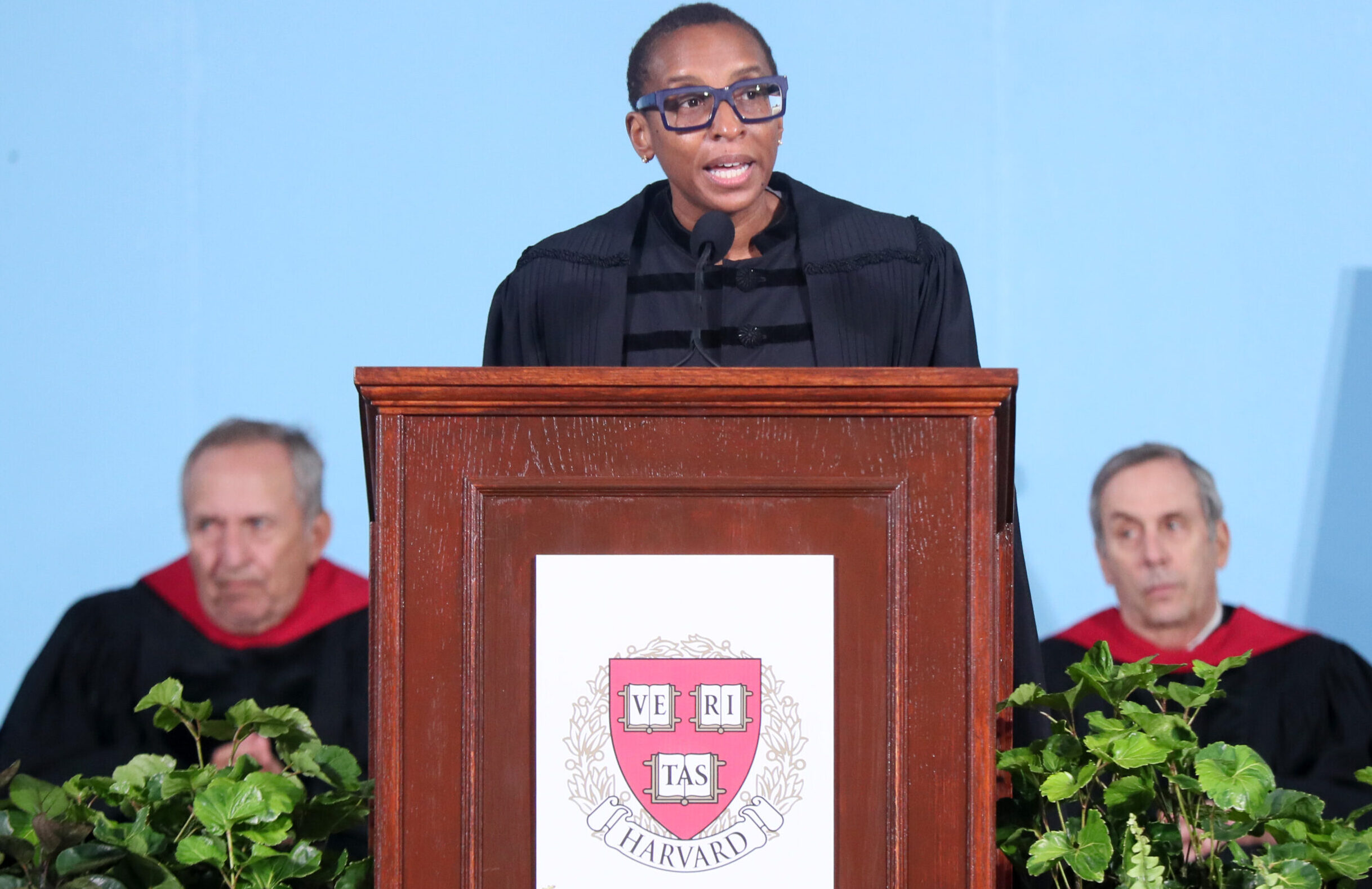 'The removal of Claudine Gay from the Harvard presidency increasingly looks like a watershed moment.' (Suzanne Kreiter/The Boston Globe via Getty Images)