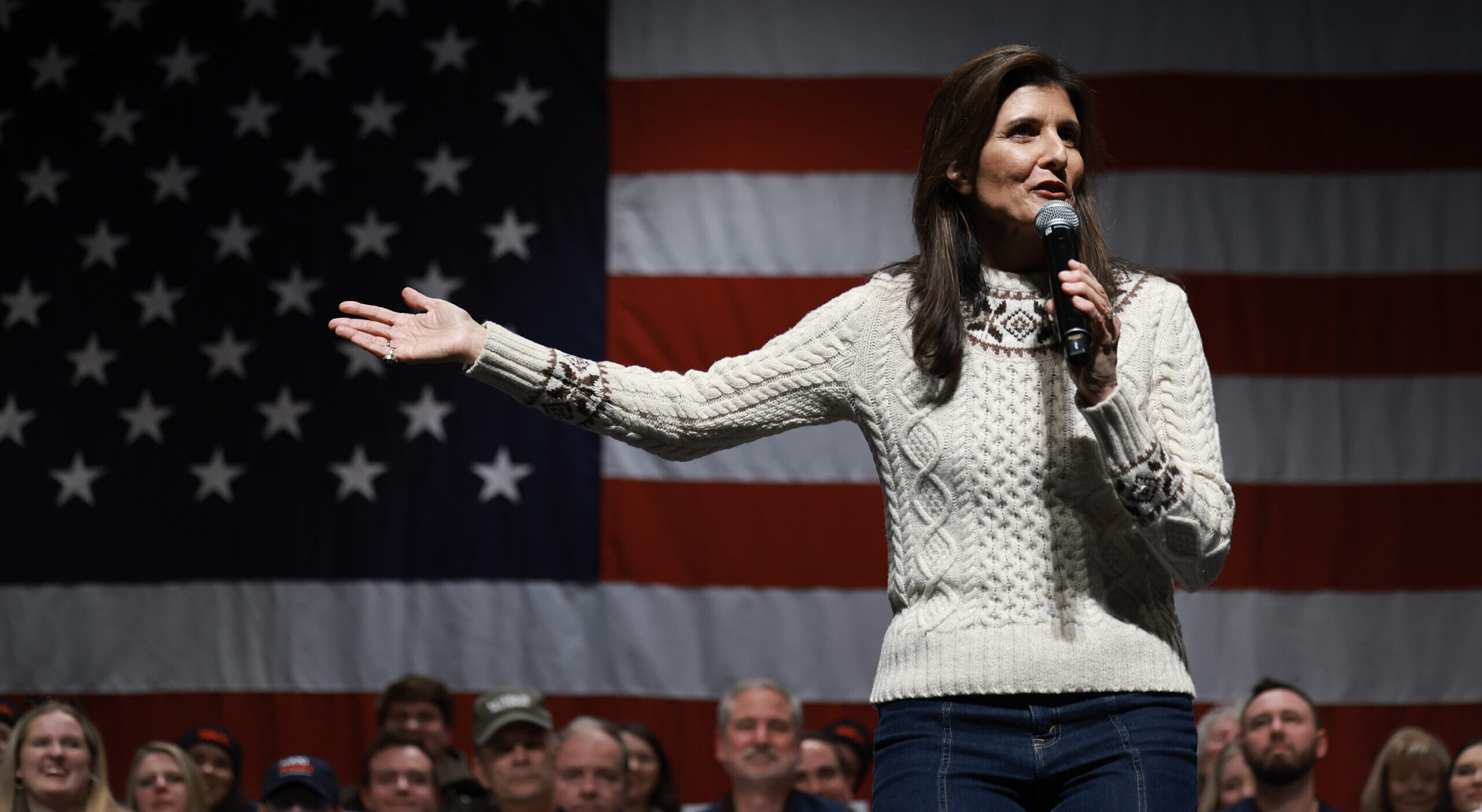 Who's afraid of Nikki Haley? Credit: Getty
