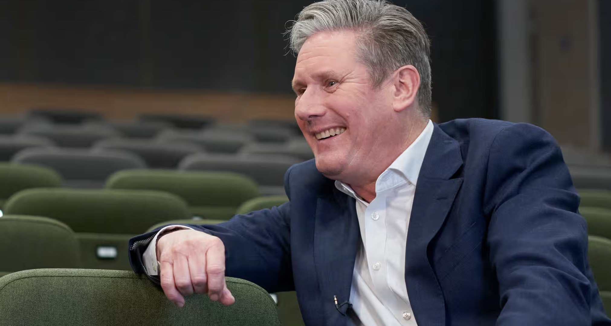 Keir Starmer speaks to Anushka Asthana during last night's programme. Credit: Getty