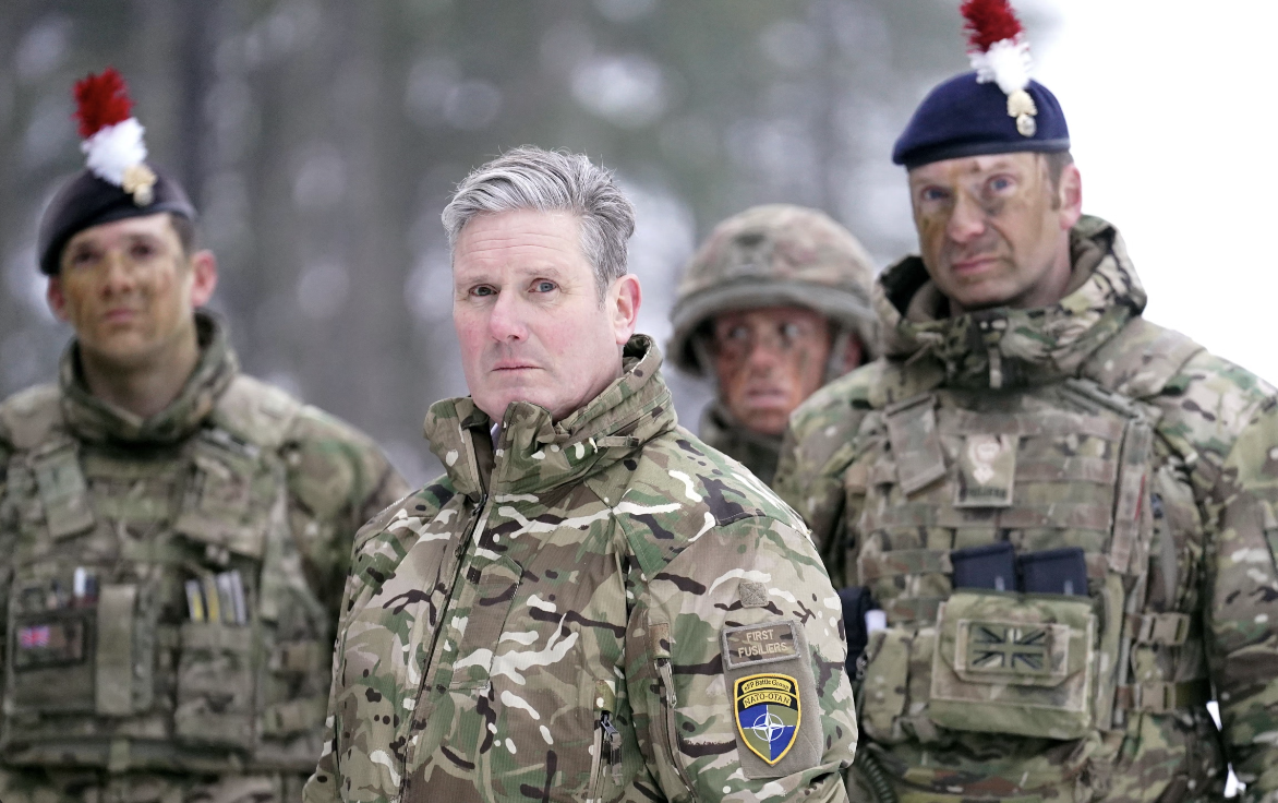 General Starmer at your service. Credit: Getty