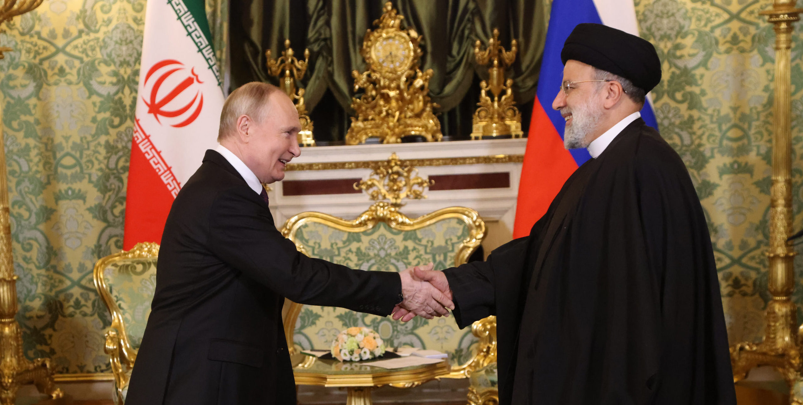 The IMF published bullish economic forecasts for both Russia and Iran. Credit: Getty