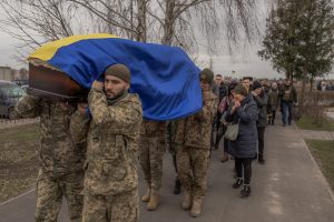 How many Ukrainian soldiers have died?