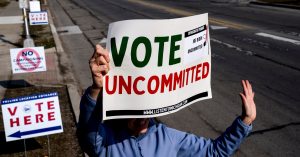 Gaza protest vote overshadows Biden Michigan win