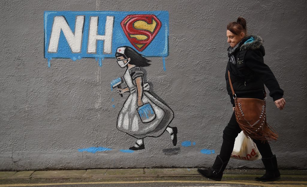 Public satisfaction with the NHS has fallen to record levels. Credit: Getty