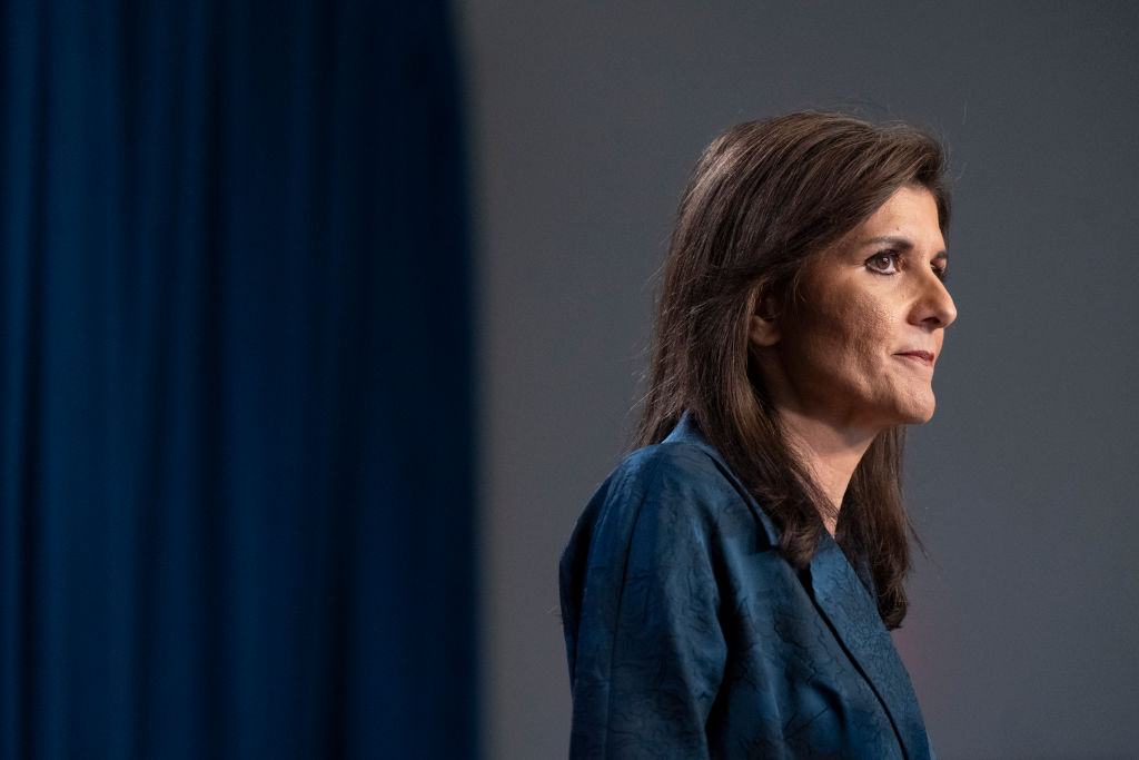 The curtain is drawn on Nikki Haley's Republican campaign, but is an independent tilt imminent? Credit: Getty