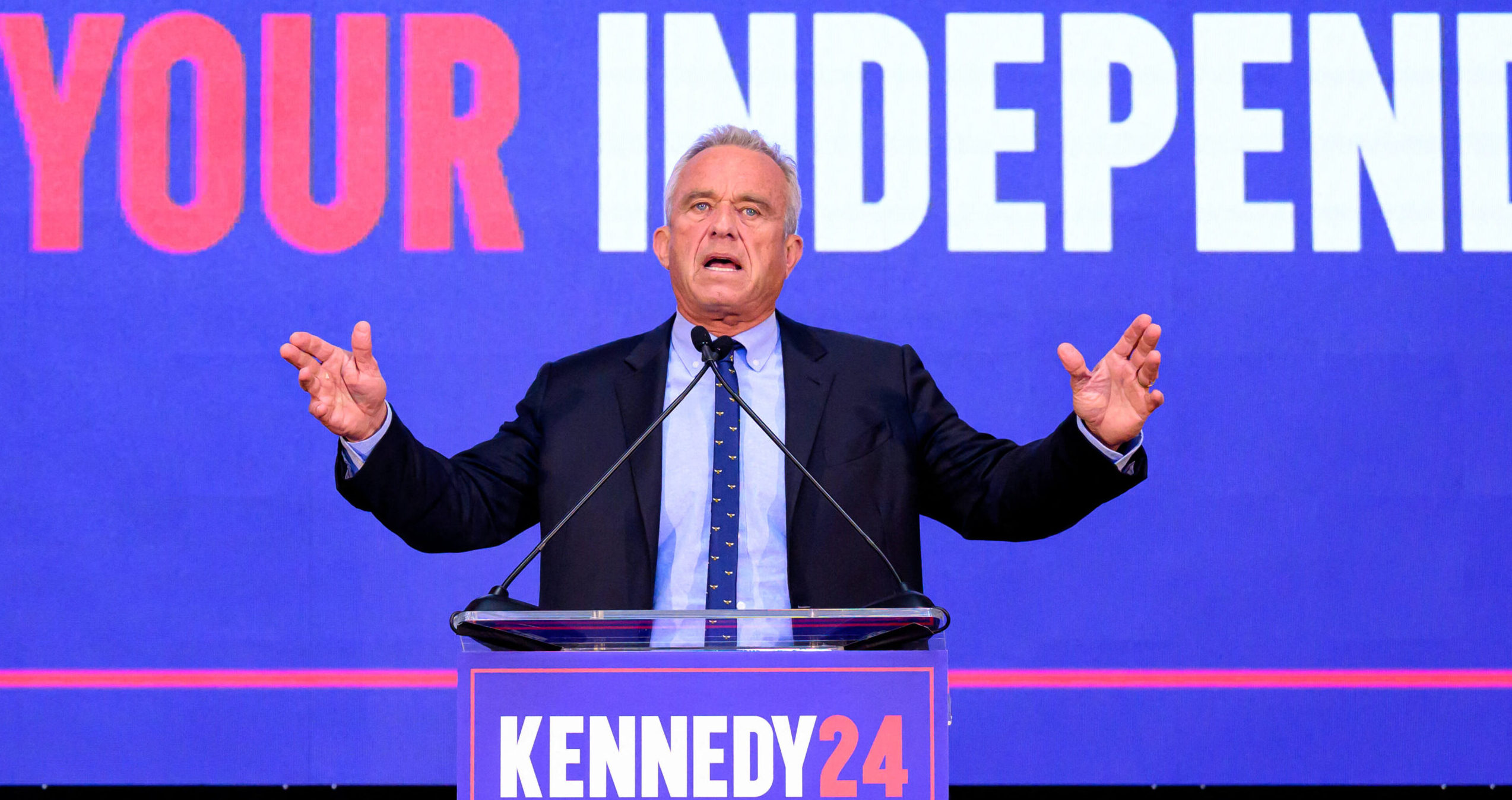 RFK Jr. has critiqued the government handling of the pandemic Credit: Getty 