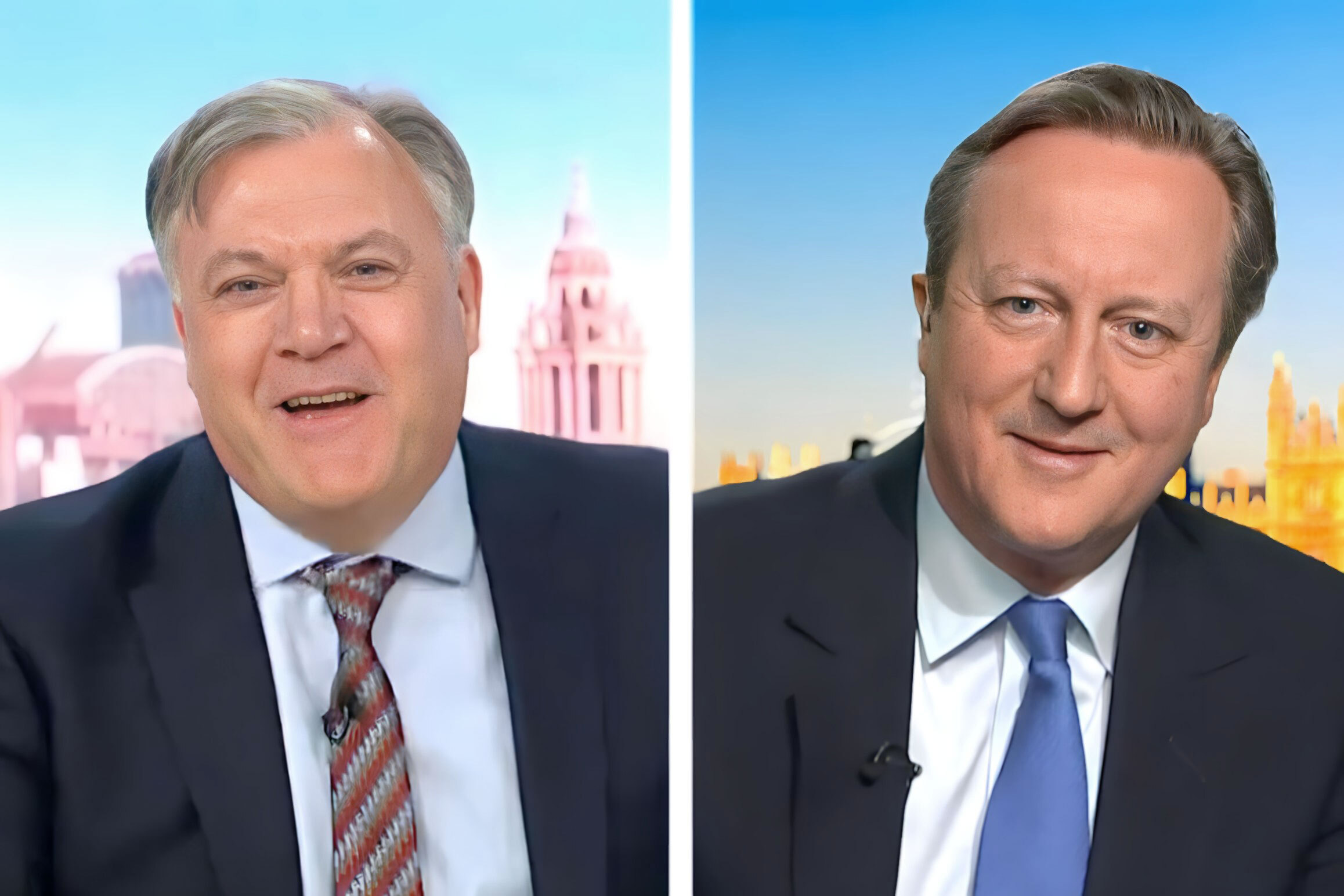 Spot the difference. Credit: Good Morning Britain/ITV