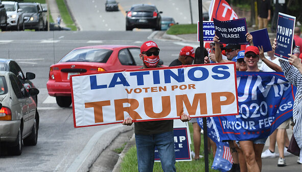 Voter registration efforts could help the GOP. Credit: Getty