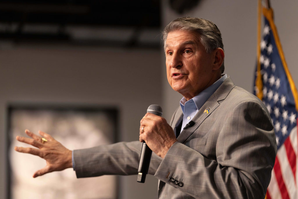 Joe Manchin: what could have been. Credit: Getty