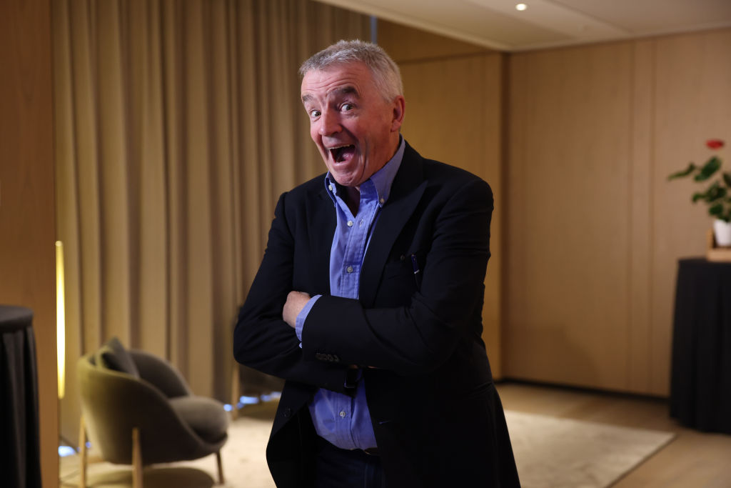 Ryanair CEO Michael O'Leary pictured in London on Wednesday. Credit: Getty