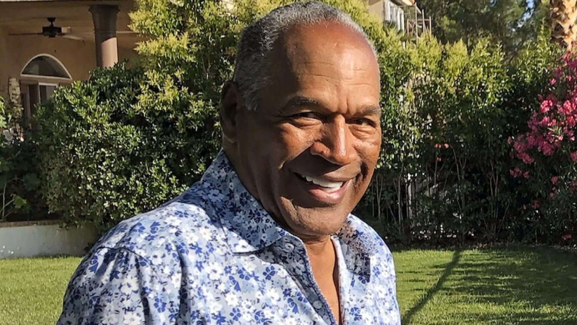 O.J. Simpson in one his videos posted to Twitter. Credit: X
