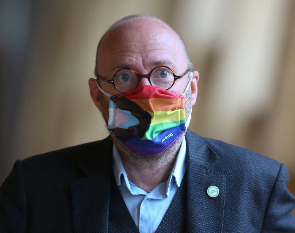 Scottish Greens co-leader Patrick Harvie. Credit: Getty