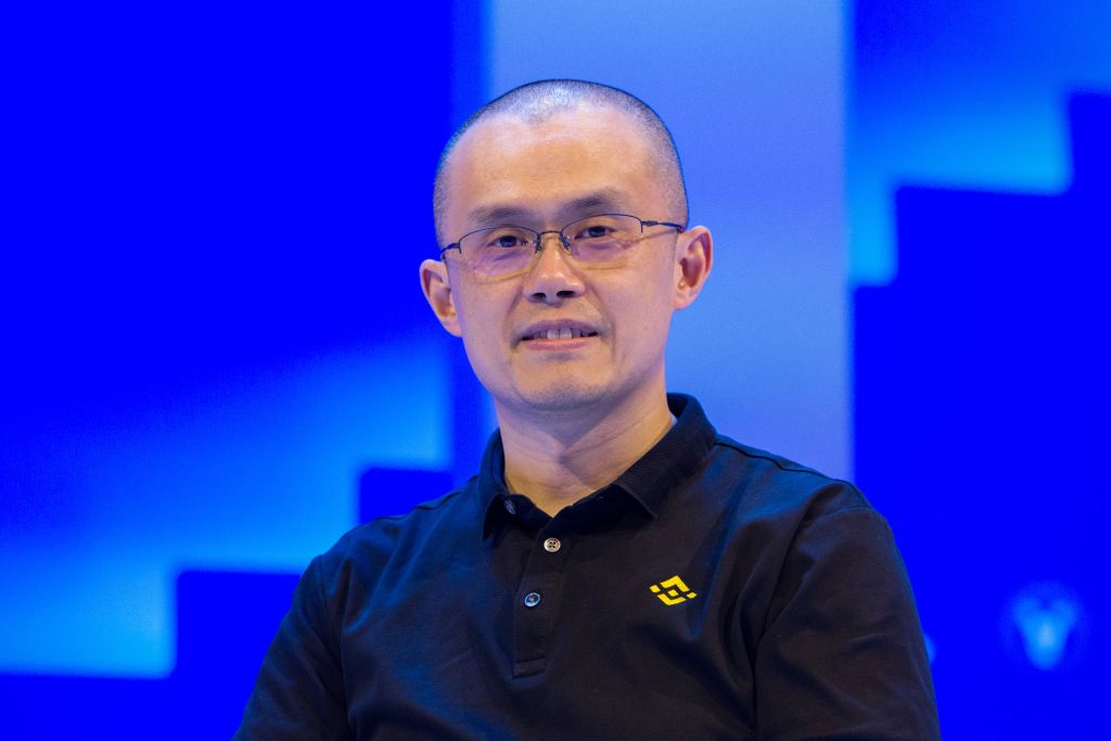 Binance co-founder Changpeng Zhao was sentenced to four months in prison this week. Credit: Getty