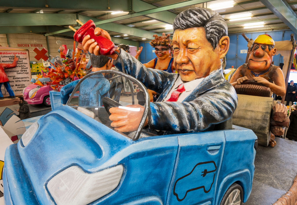 Xi Jinping pulls the pug on European EV manufacturing. Credit: Getty