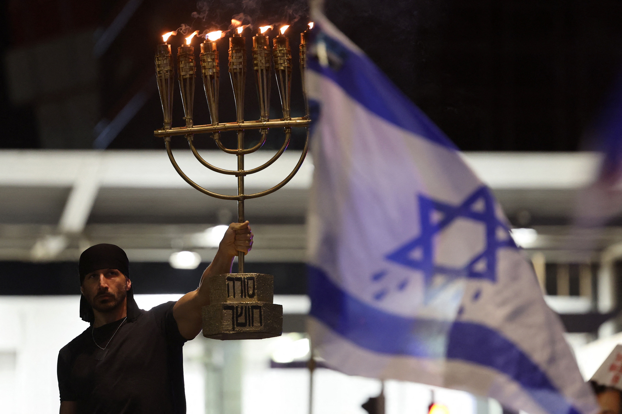 Large protests took place across Israel last weekend. Credit: Getty