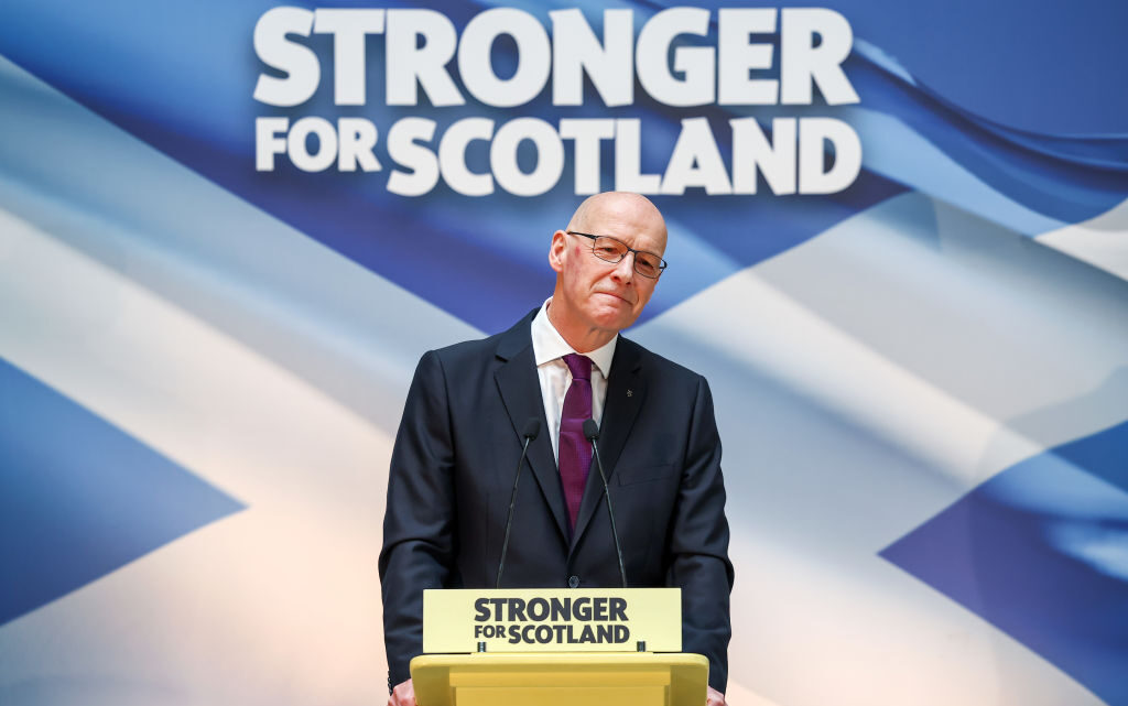 John Swinney's task has just become much harder. Credit: Getty