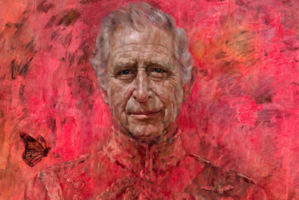 The King, as depicted by Jonathan Yeo. Credit: Getty