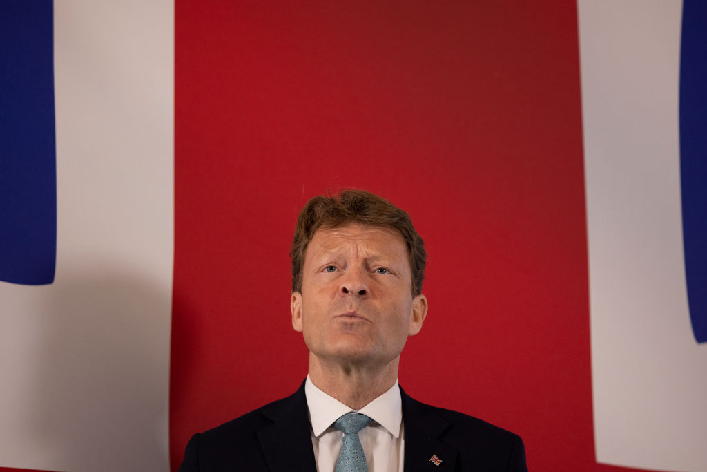 Richard Tice has been the party's main funder since its inception. 
Credit: Getty