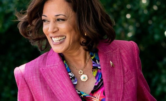 Kamala Harris, triumphant cat lady