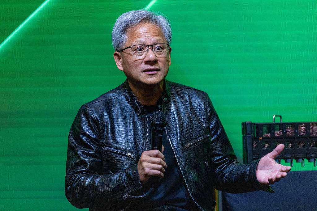 Nvidia CEO Jensen Huang. Credit: Getty