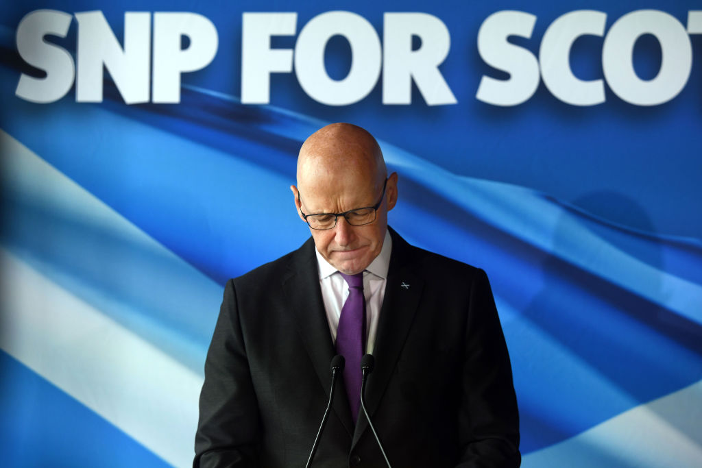 John Swinney doesn't excite the nationalist base. Credit: Getty