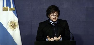 Javier Milei criticises UK censorship drive