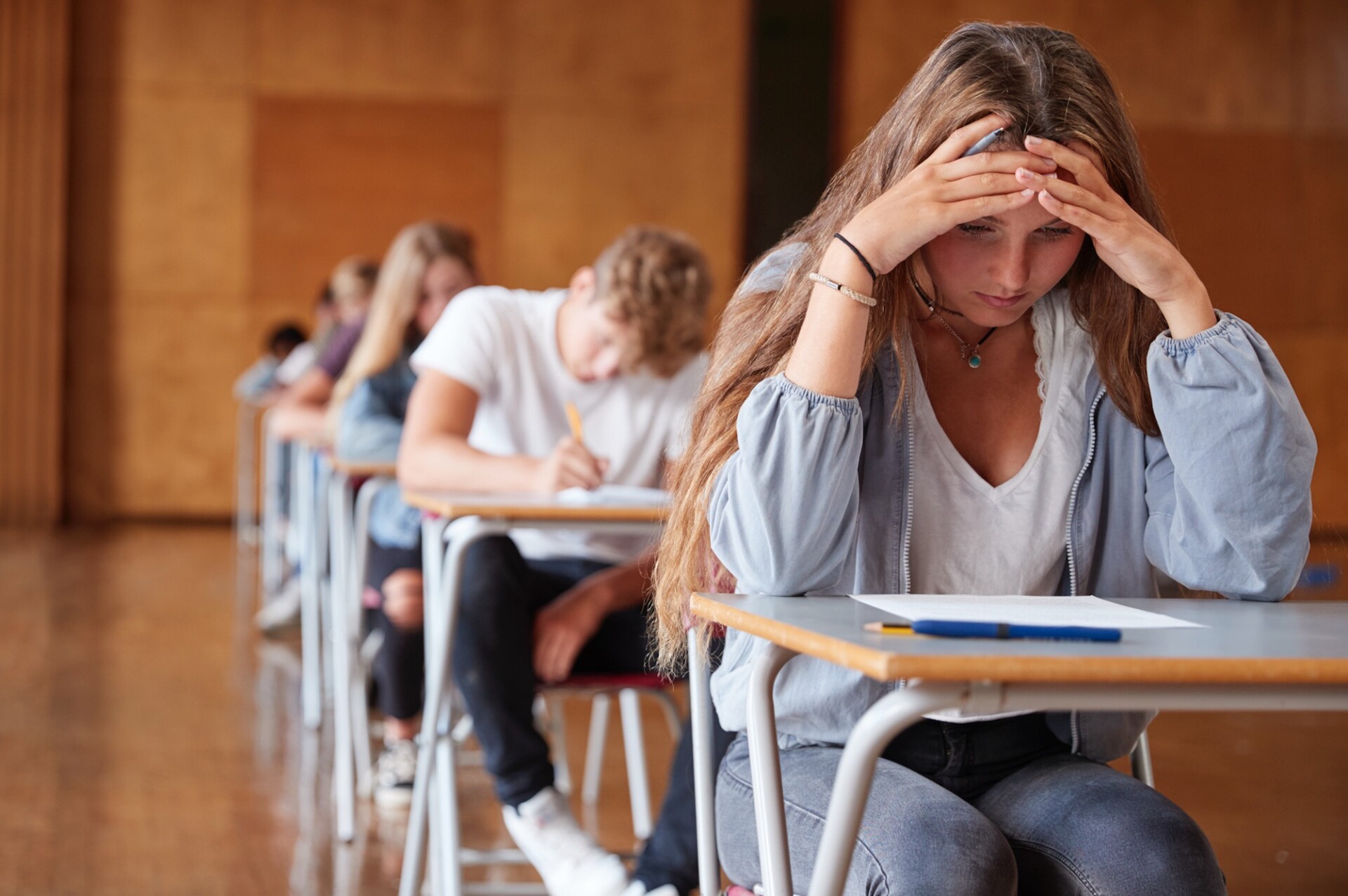 Has the school attendance crisis increased student anxiety? Credit: Getty