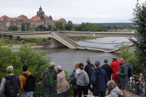 Dresden bridge collapse symbolises German decay