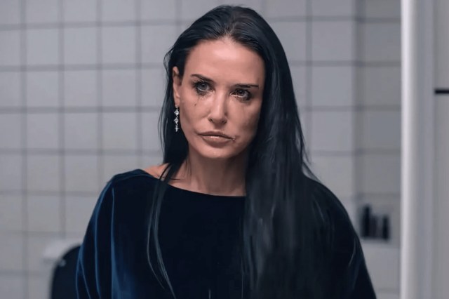 'In the mercilessly full-screen close ups on her face, you can see that her skin’s plumpness is fading, its texture not so refined' (The Substance)