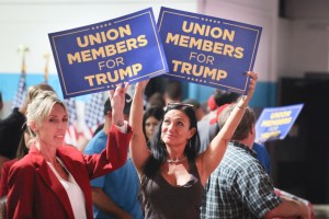 Can Trump flip the unions?