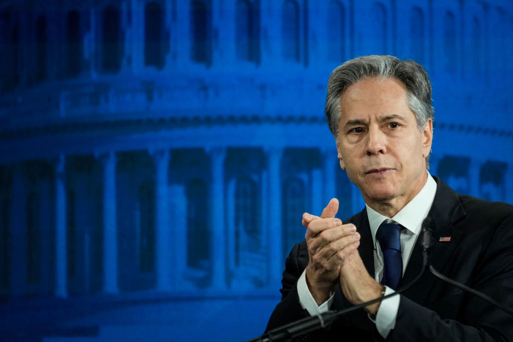 Antony Blinken is living in the past. Credit: Getty