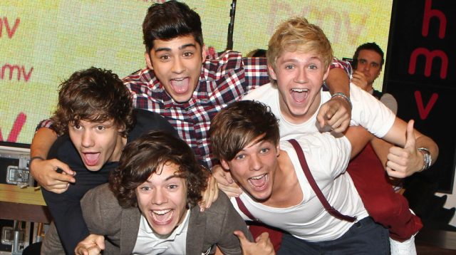 One Direction at the height of their fame. Fred Duval/FilmMagic