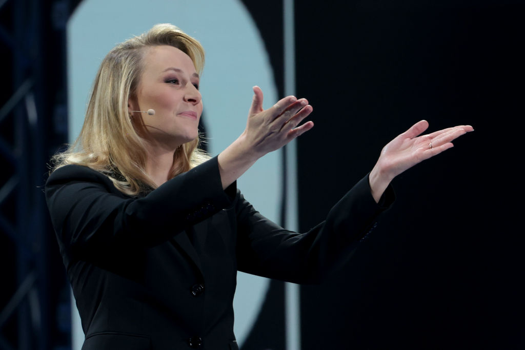 Marion Maréchal was once poised to inherit the Rassemblement National. Credit: Getty