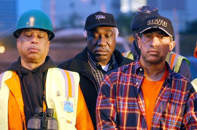 Oakland's longshoremen are turning to Trump. Justin Sullivan/Getty Images