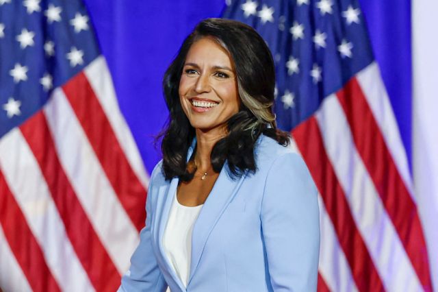 Tulsi Gabbard is dividing America. Kamil Krzaczynski/AFP/Getty  