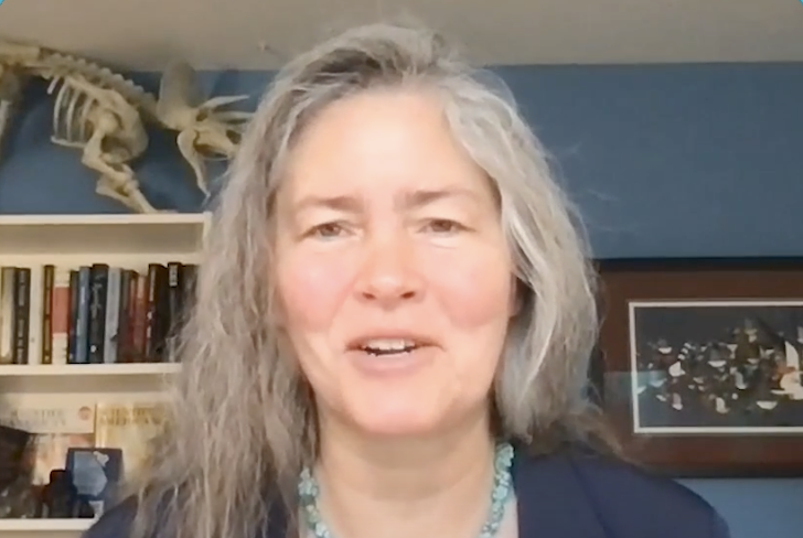 Scientific American Editor-in-Chief Laura Helmuth. Credit: Springer Nature/YouTube