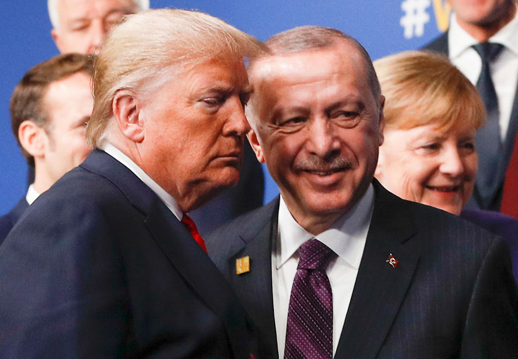 As America's global power wanes, Turkey's rises. Credit: Getty