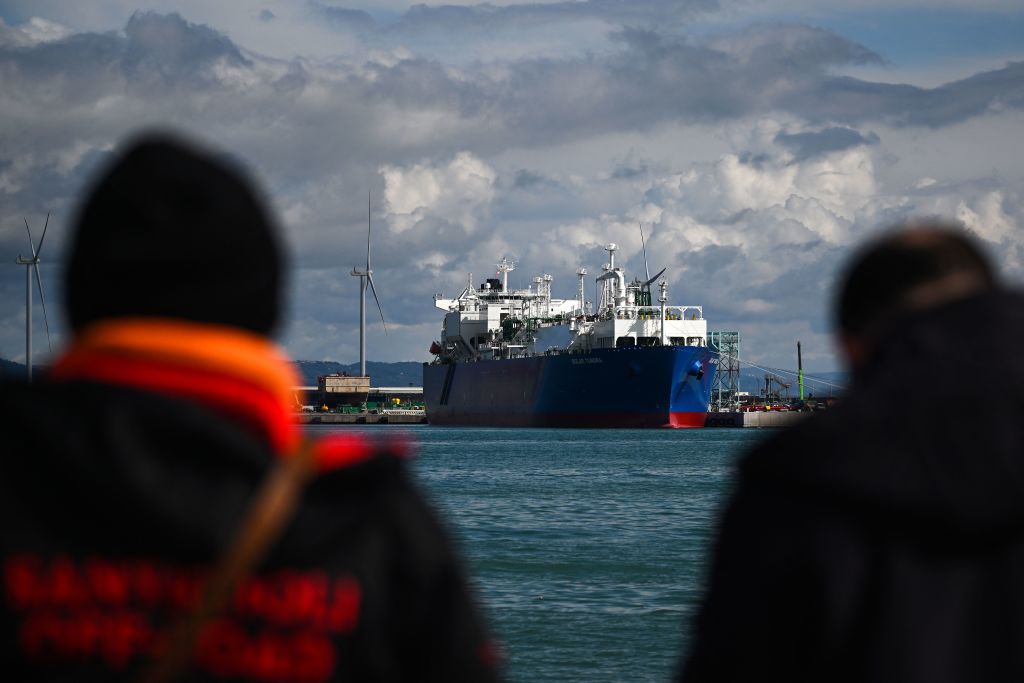 Europe is heavily reliant of liquefied natural gas from Gulf states. Credit: Getty