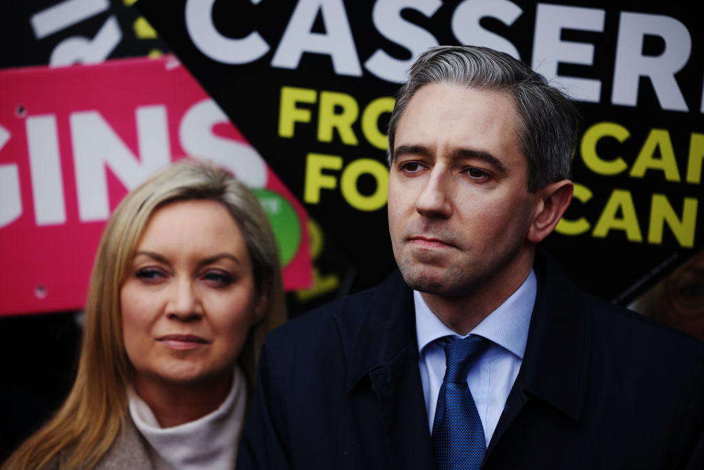 Simon Harris will want to remain taoiseach, although a coalition is inevitable. Credit: Getty